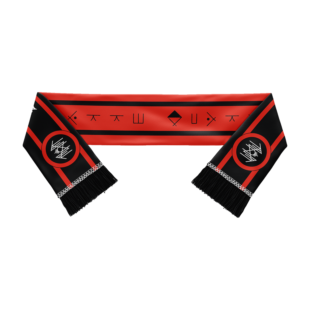 Red Symbol Scarf