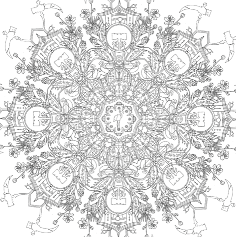 The Official Sleep Token Colouring Book