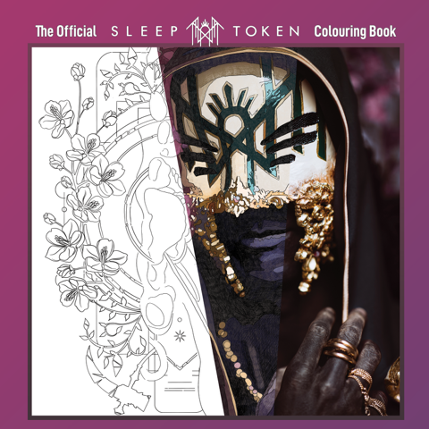 The Official Sleep Token Colouring Book