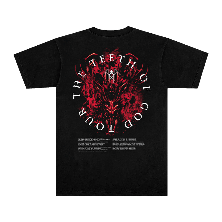 Teeth of God Tour Tee