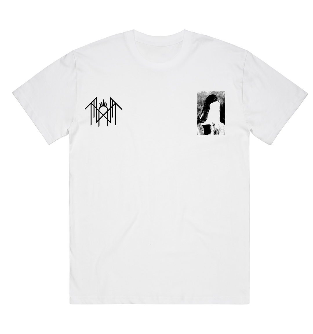 Sundowning Hi-Con White Tee
