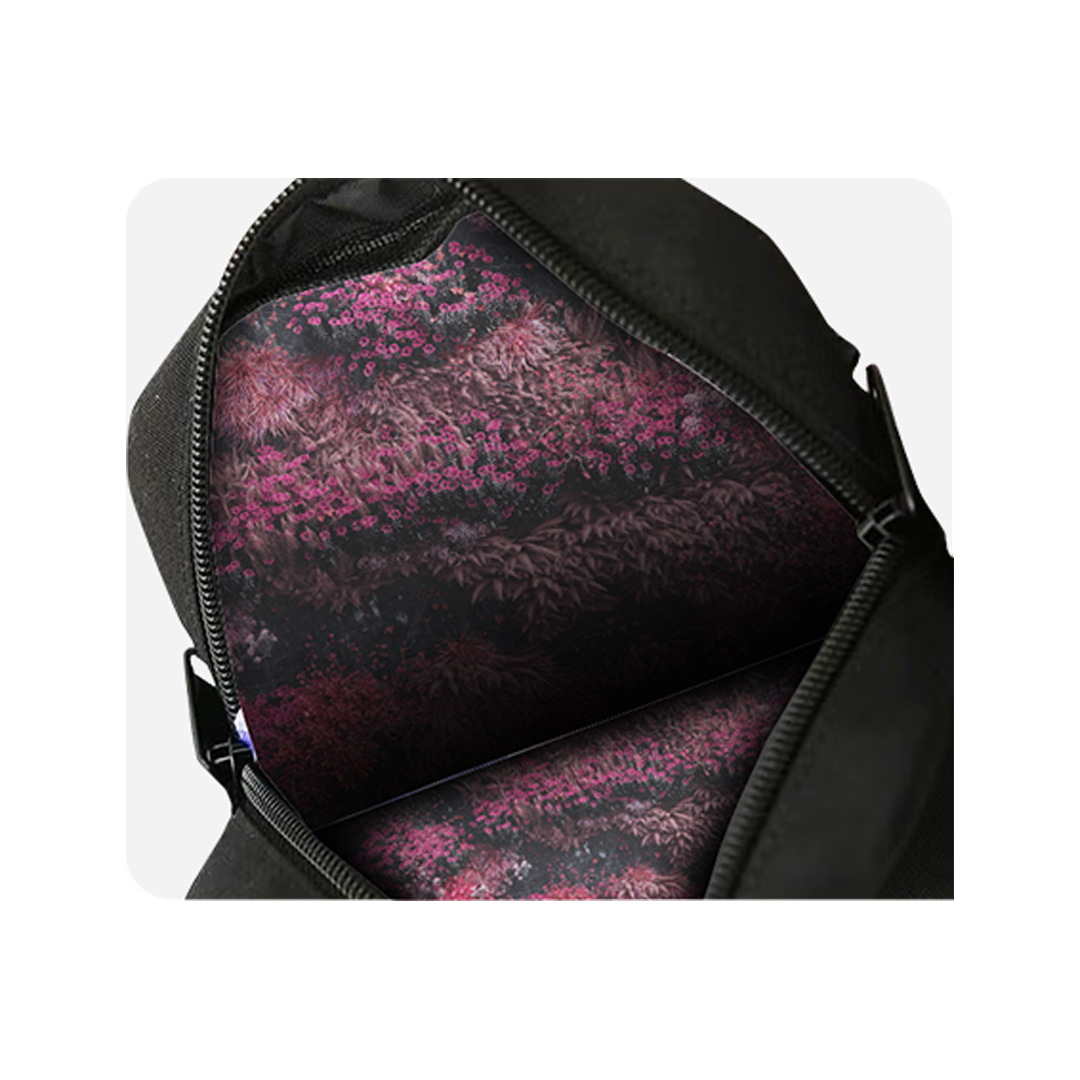 Arcadia Flamingo Side Bag