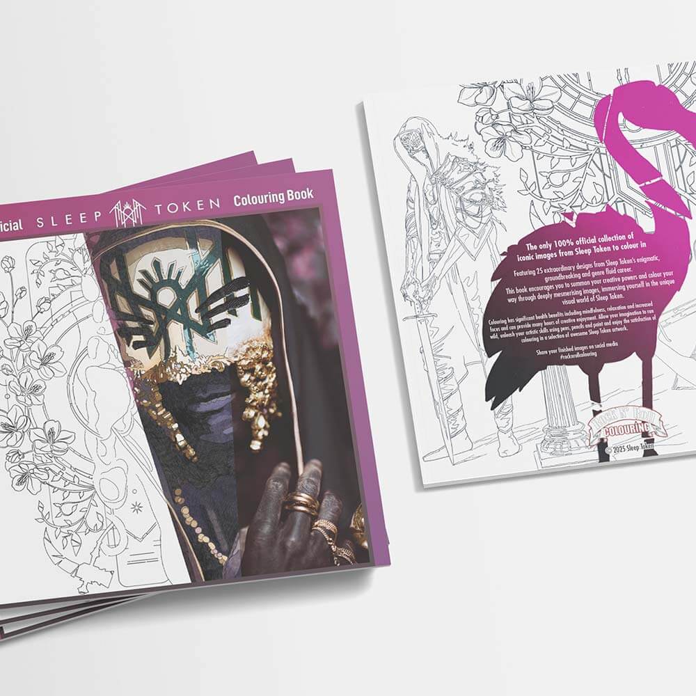 The Official Sleep Token Colouring Book