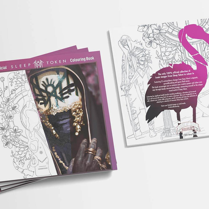 The Official Sleep Token Colouring Book