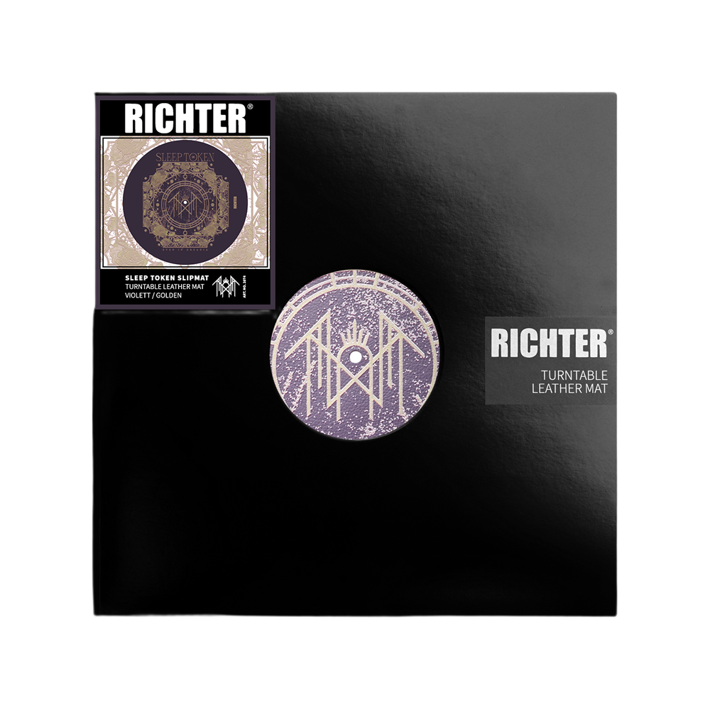 Symbol Leather Turntable Slipmat (Pre-order)