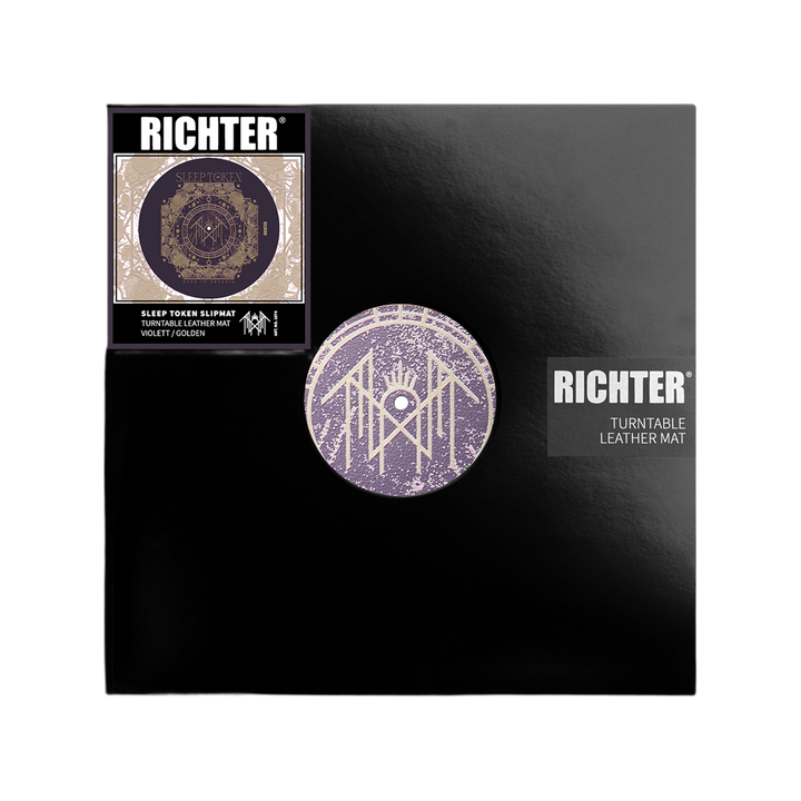 Symbol Leather Turntable Slipmat (Pre-order)